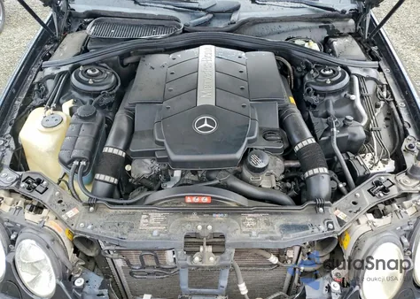 2005 Mercedes-Benz Cl 500 z USA, uszkodzony, nr VIN WDBPJ75J55A044940